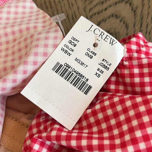 J. Crew One Shoulder One Piece Bathing Suit XS NWT - Picture 6 of 8